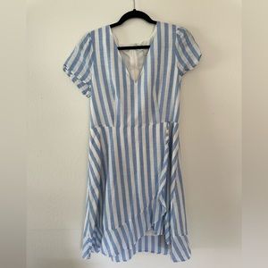 J Crew Factory Striped dress
